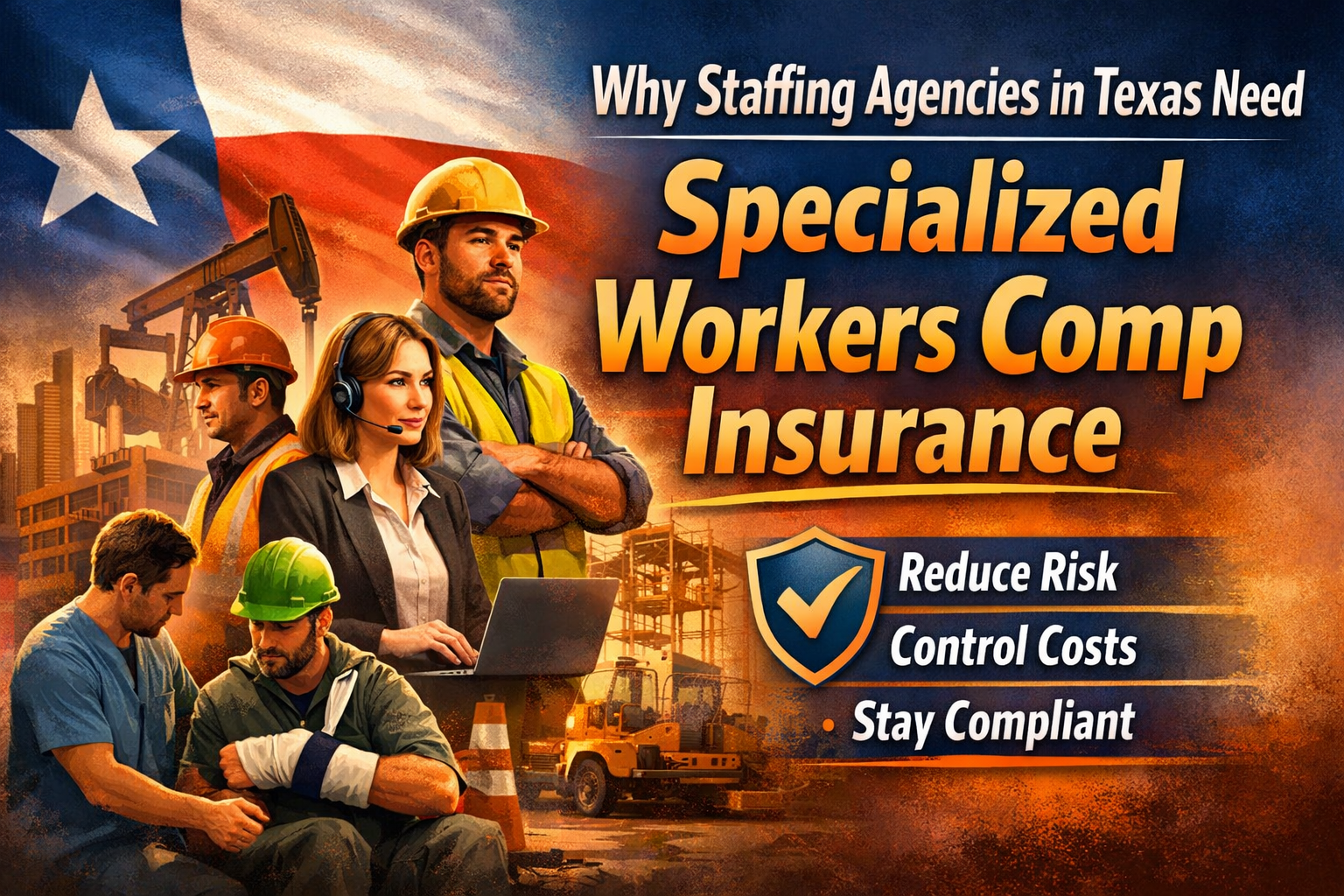 Why Staffing Agencies in Texas Need Specialized Workers Comp Insurance