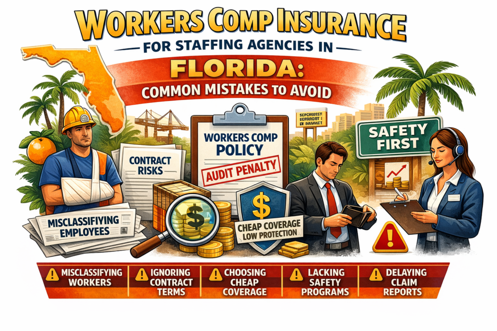 Workers Comp Insurance for Staffing Agencies in Florida: Common Mistakes to Avoid