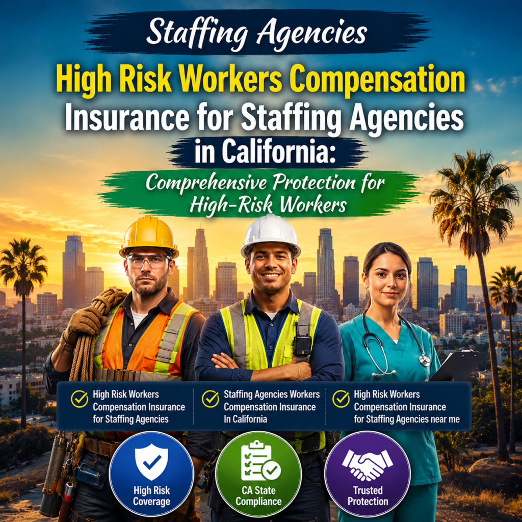 High Risk Workers Compensation Insurance for Staffing Agencies near me