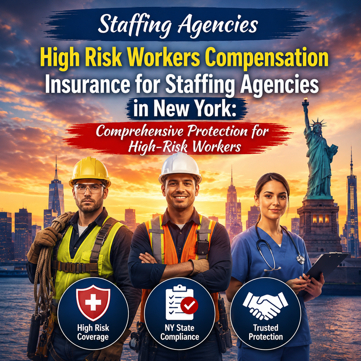 High Risk Workers Compensation Insurance for Staffing Agencies in New York