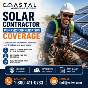 Solar Contractor Workers Compensation Coverage