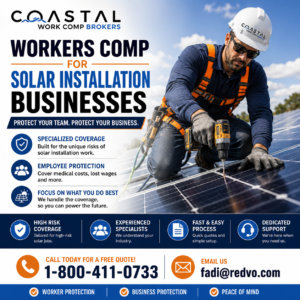 Workers Comp for Solar Installation Businesses