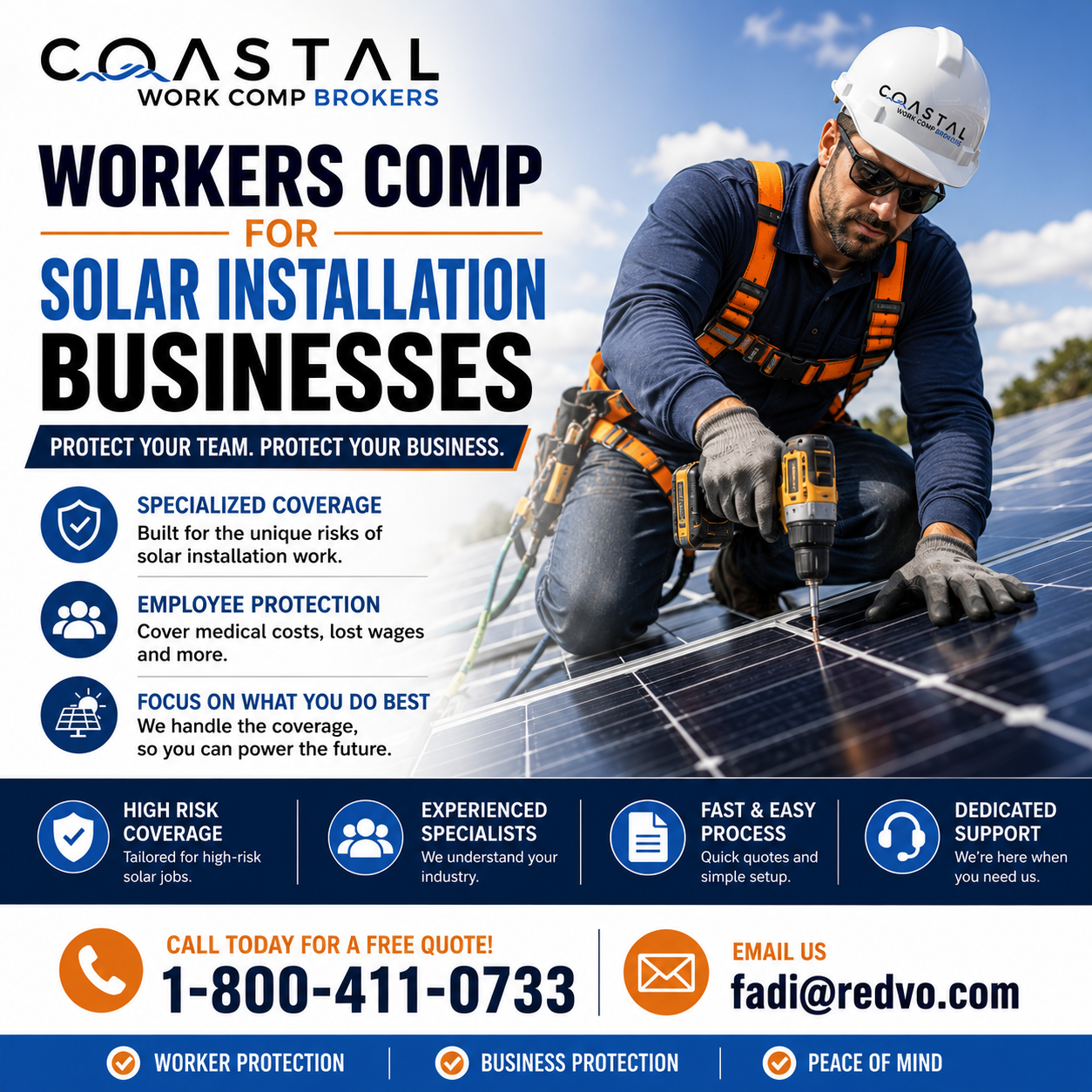 Workers Comp for Solar Installation Businesses