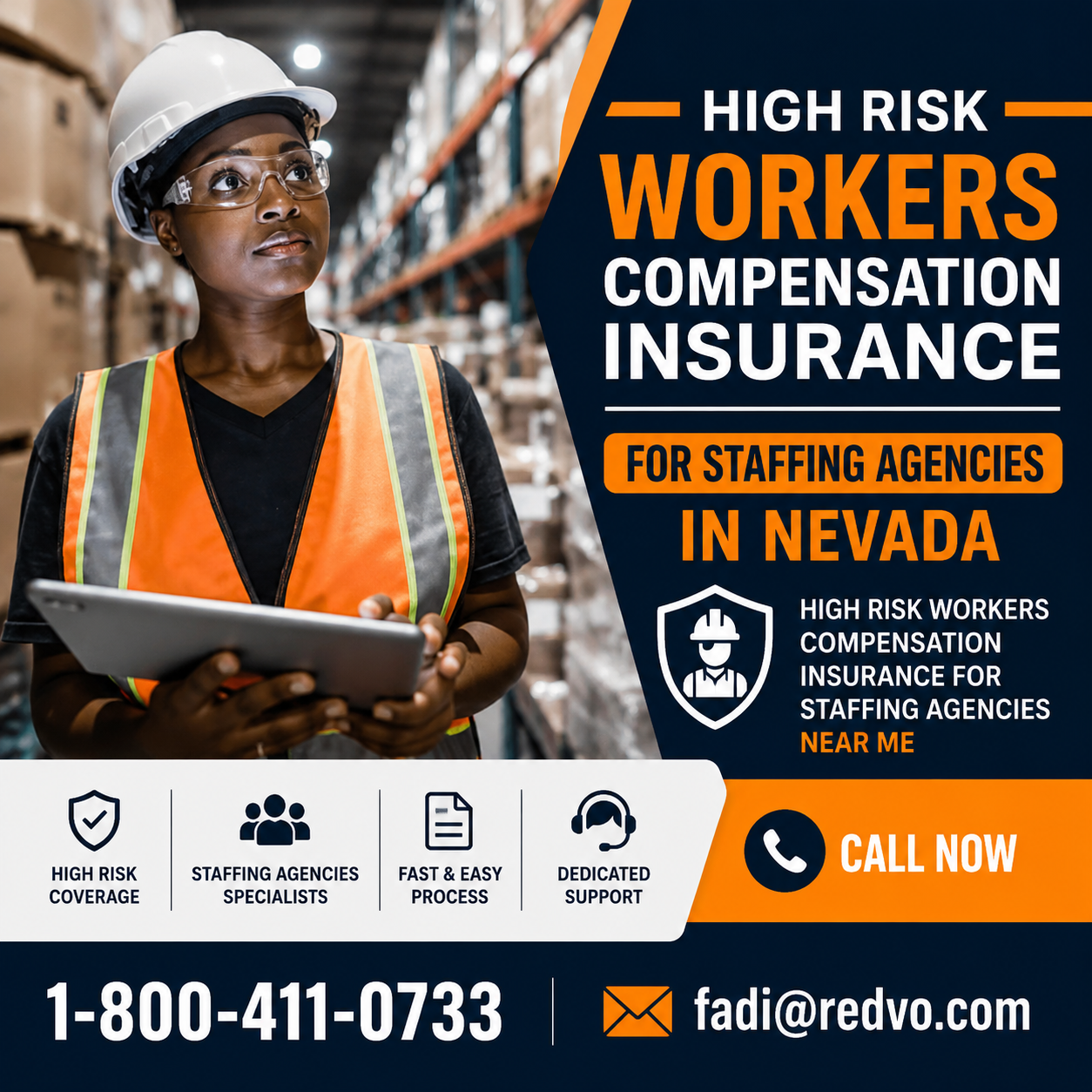 High Risk Workers Compensation Insurance for Staffing Agencies near me