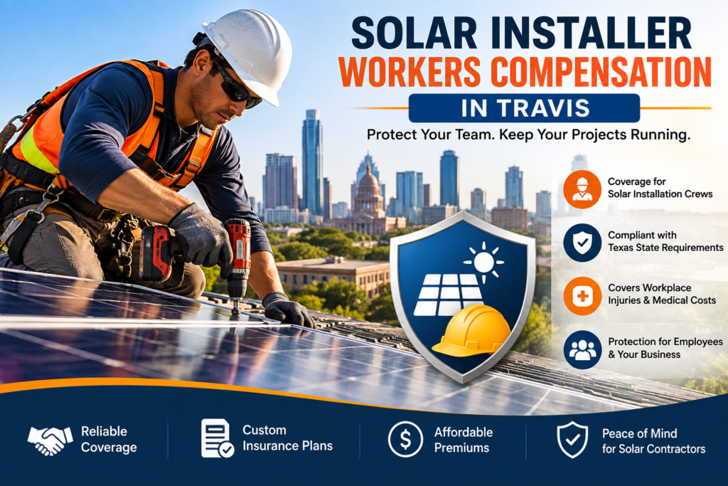 Solar Installer Workers Compensation In Travis