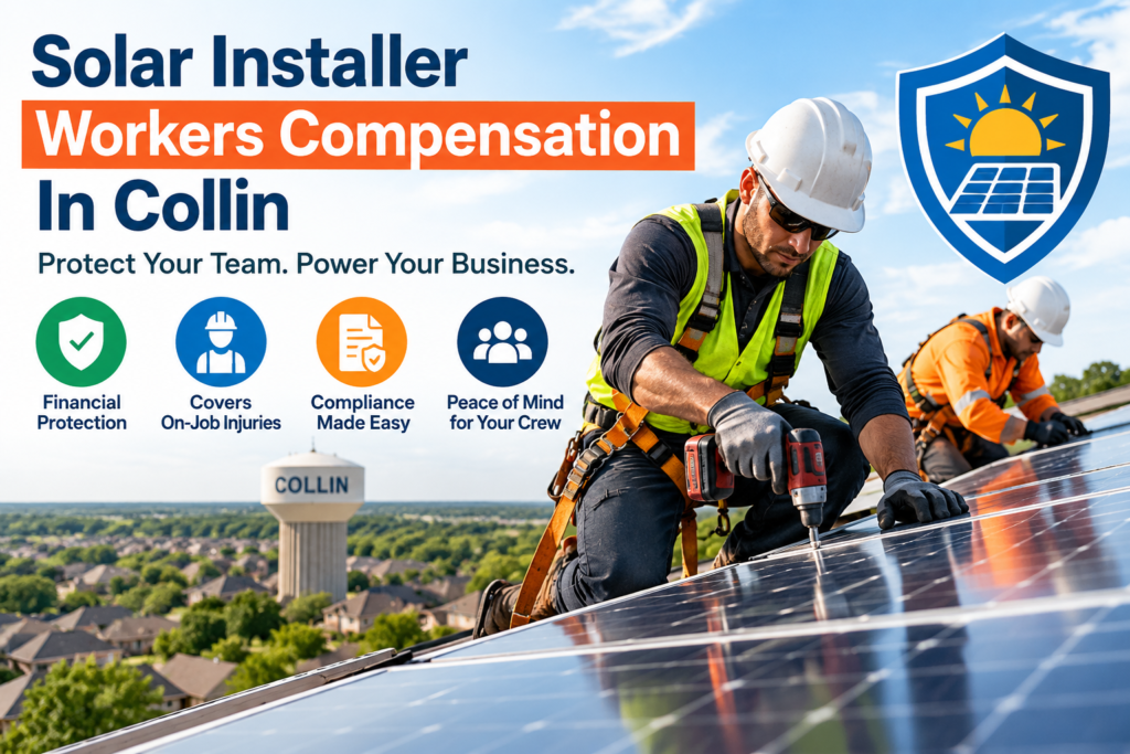Solar Installer Workers Compensation In Collin