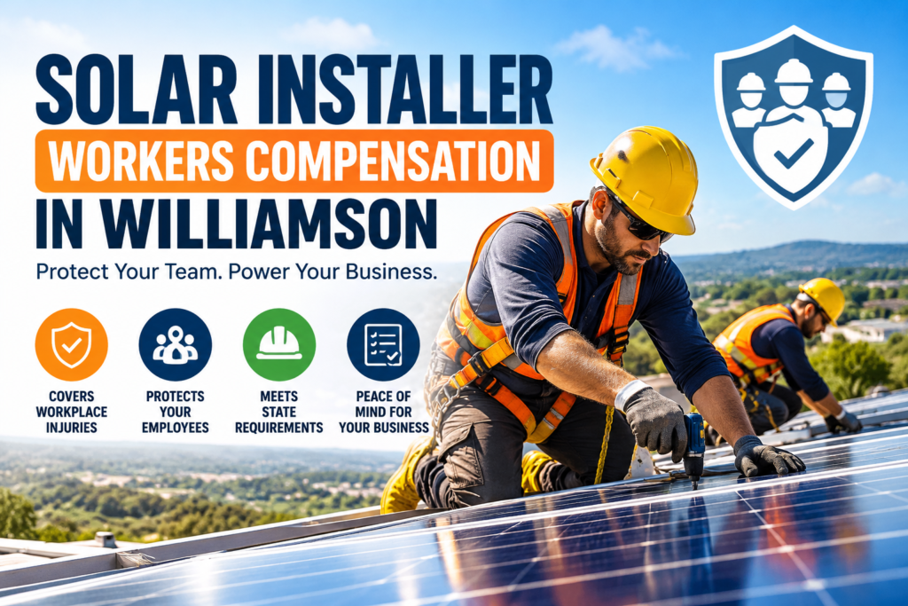 Solar Installer Workers Compensation In Williamson