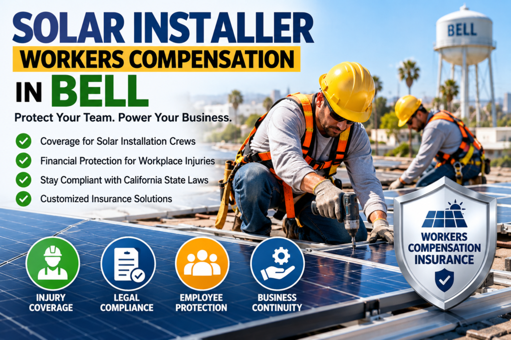 Solar Installer Workers Compensation In Bell