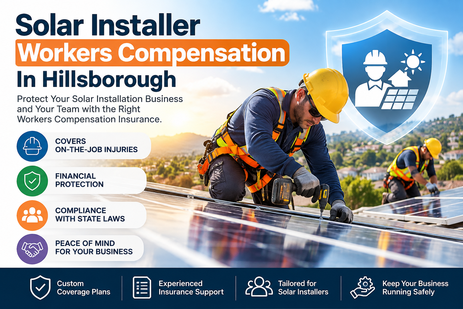 Solar Installer Workers Compensation In Hillsborough