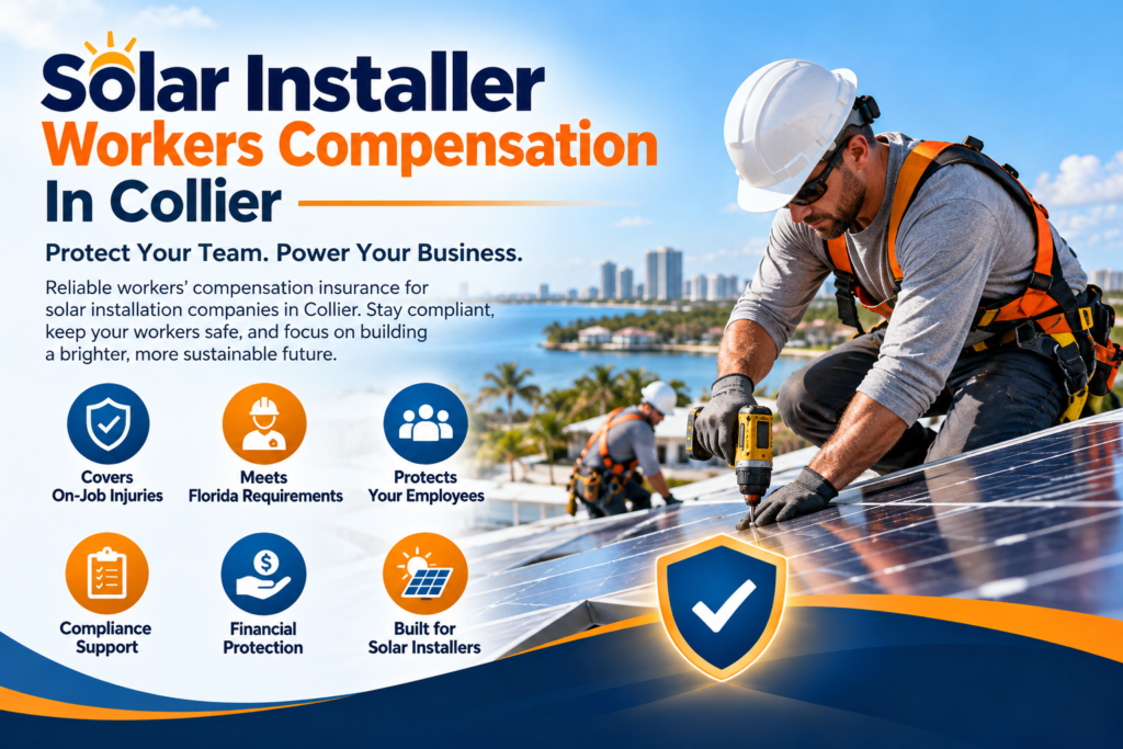 Solar Installer Workers Compensation In Collier