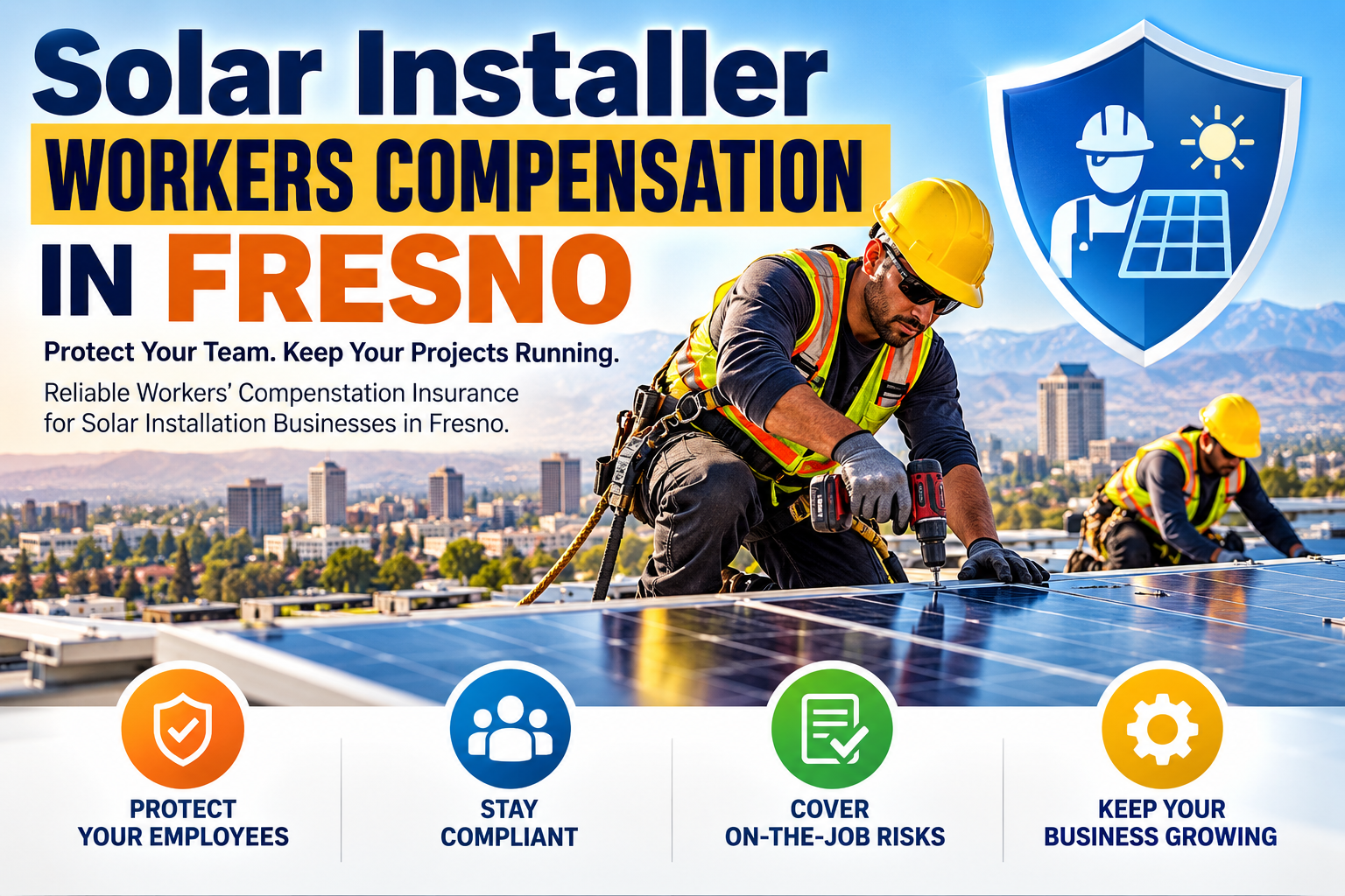 Solar Installer Workers Compensation In Fresno