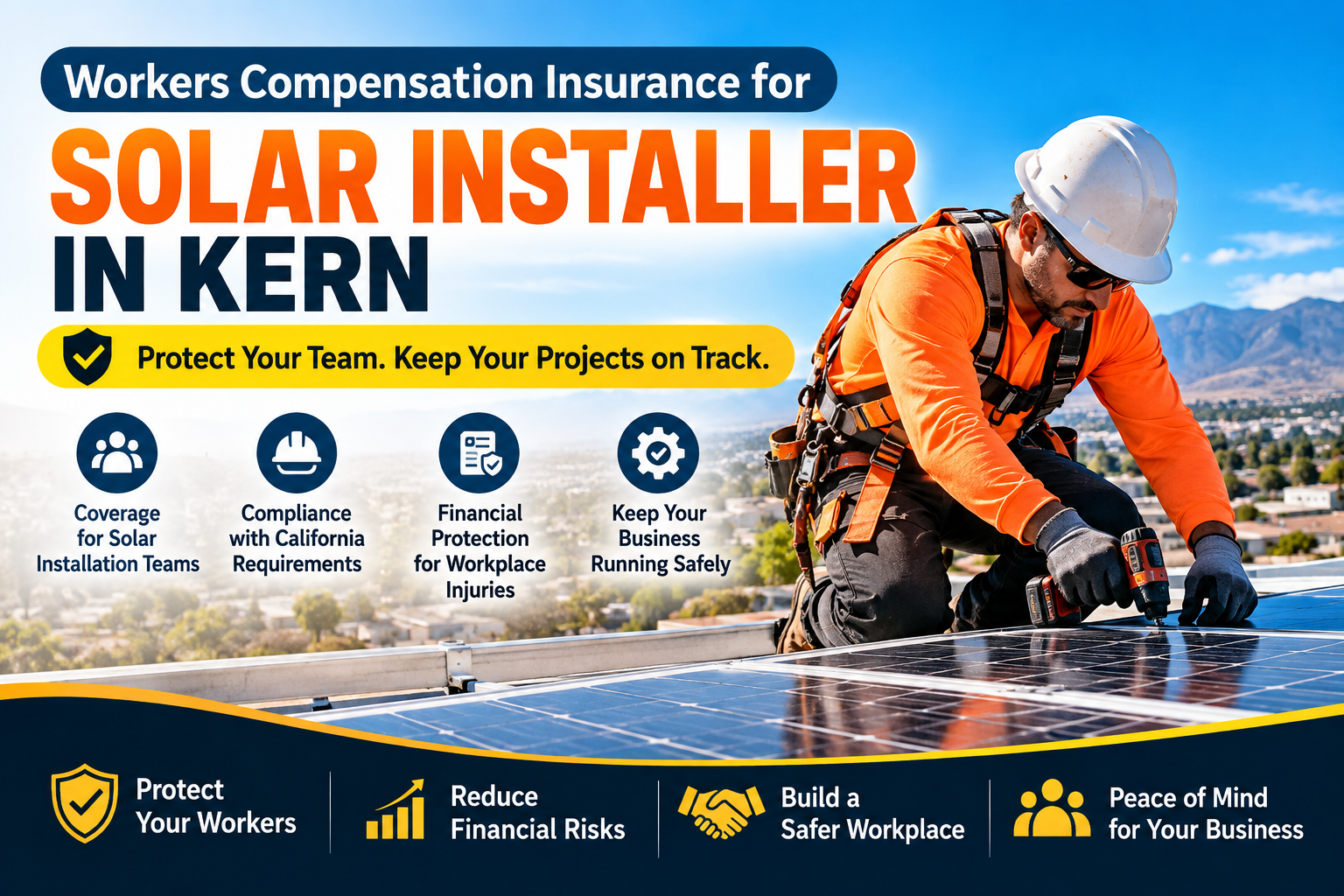 Solar Installer Workers Compensation In Kern