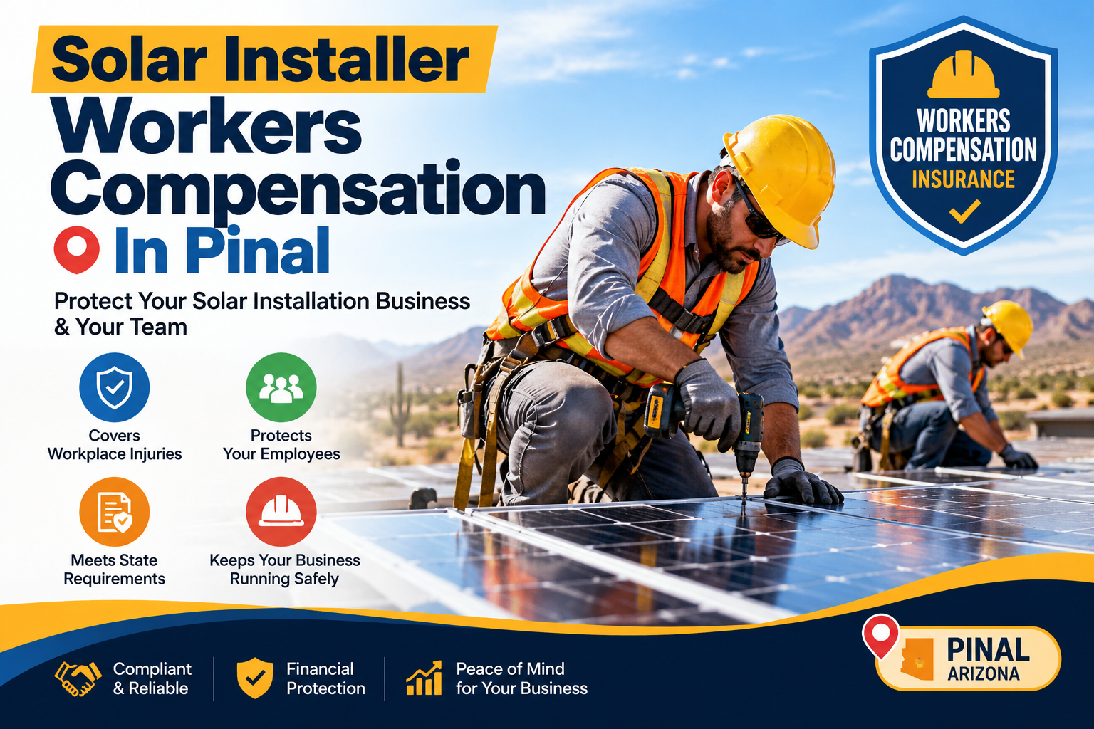 Solar Installer Workers Compensation In Pinal