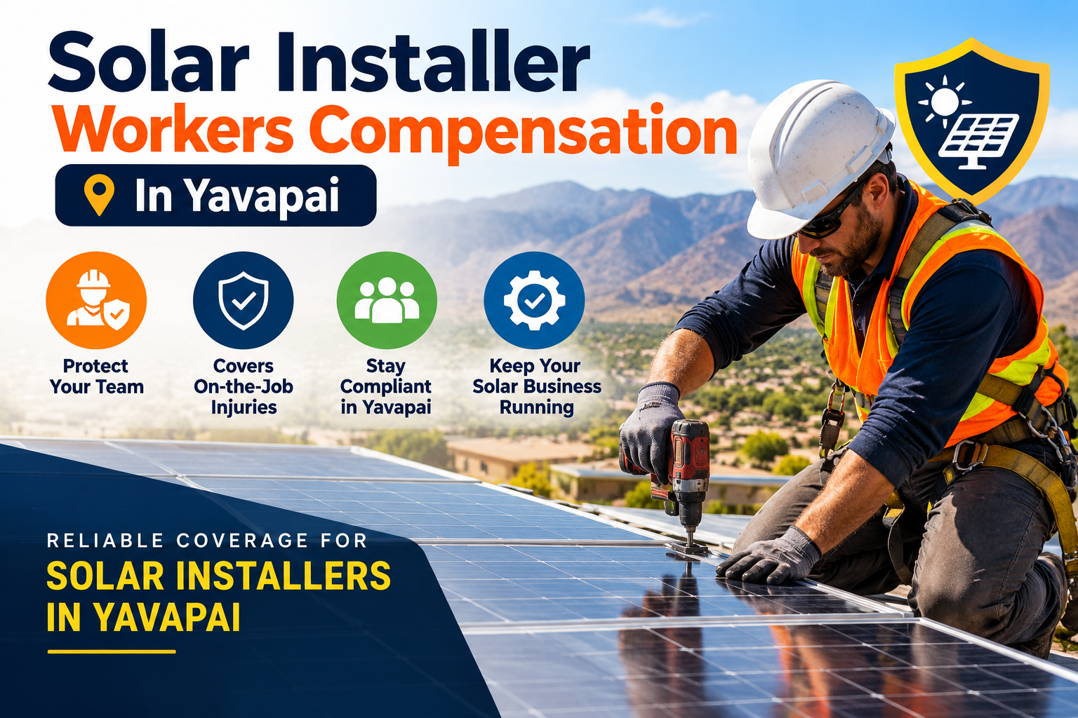 Solar Installer Workers Compensation In Yavapai