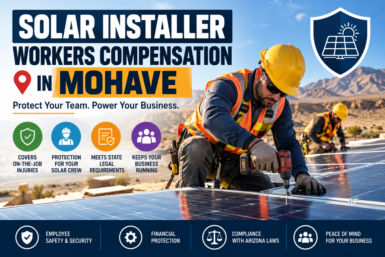 Solar Installer Workers Compensation In Mohave