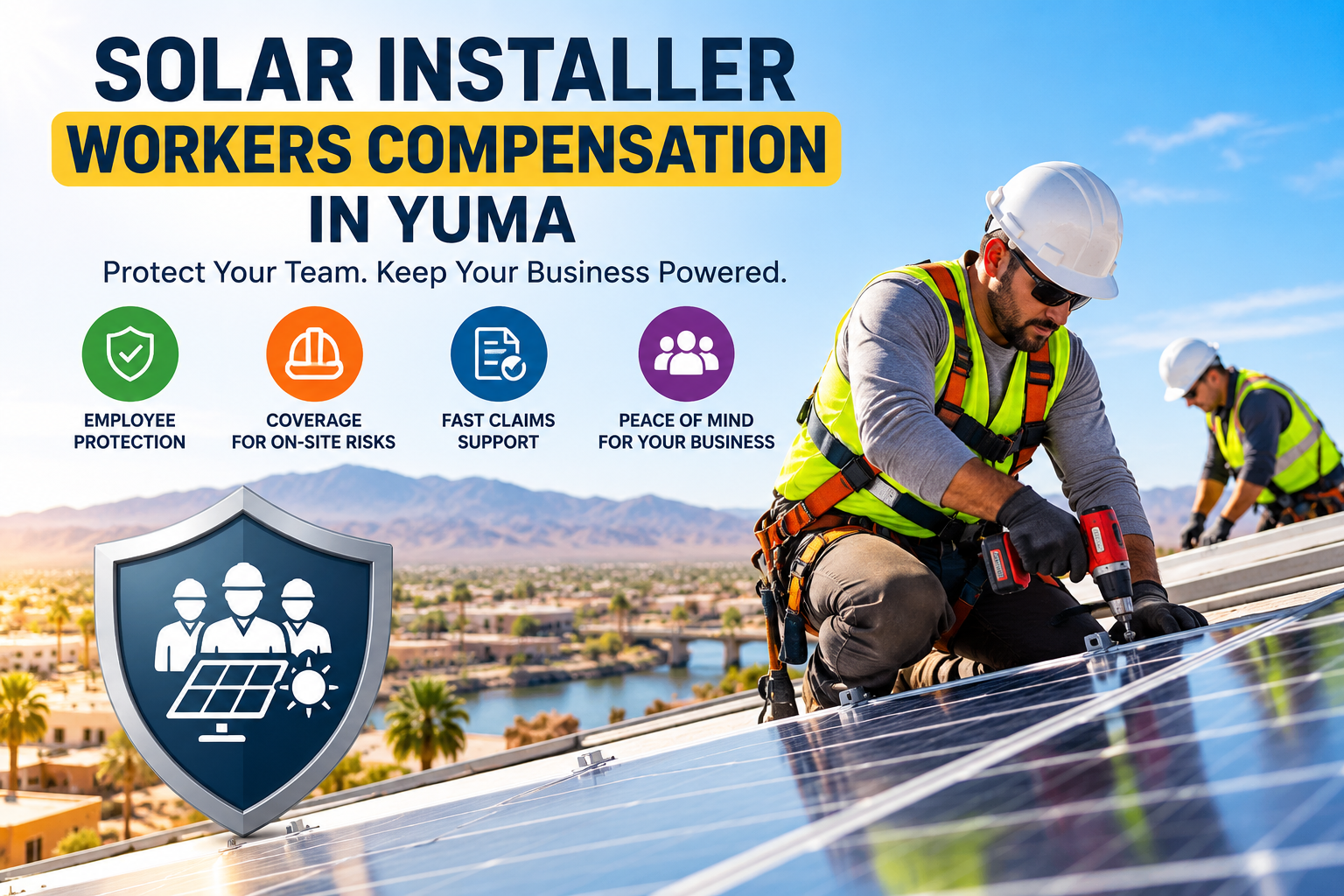 Solar Installer Workers Compensation In Yuma