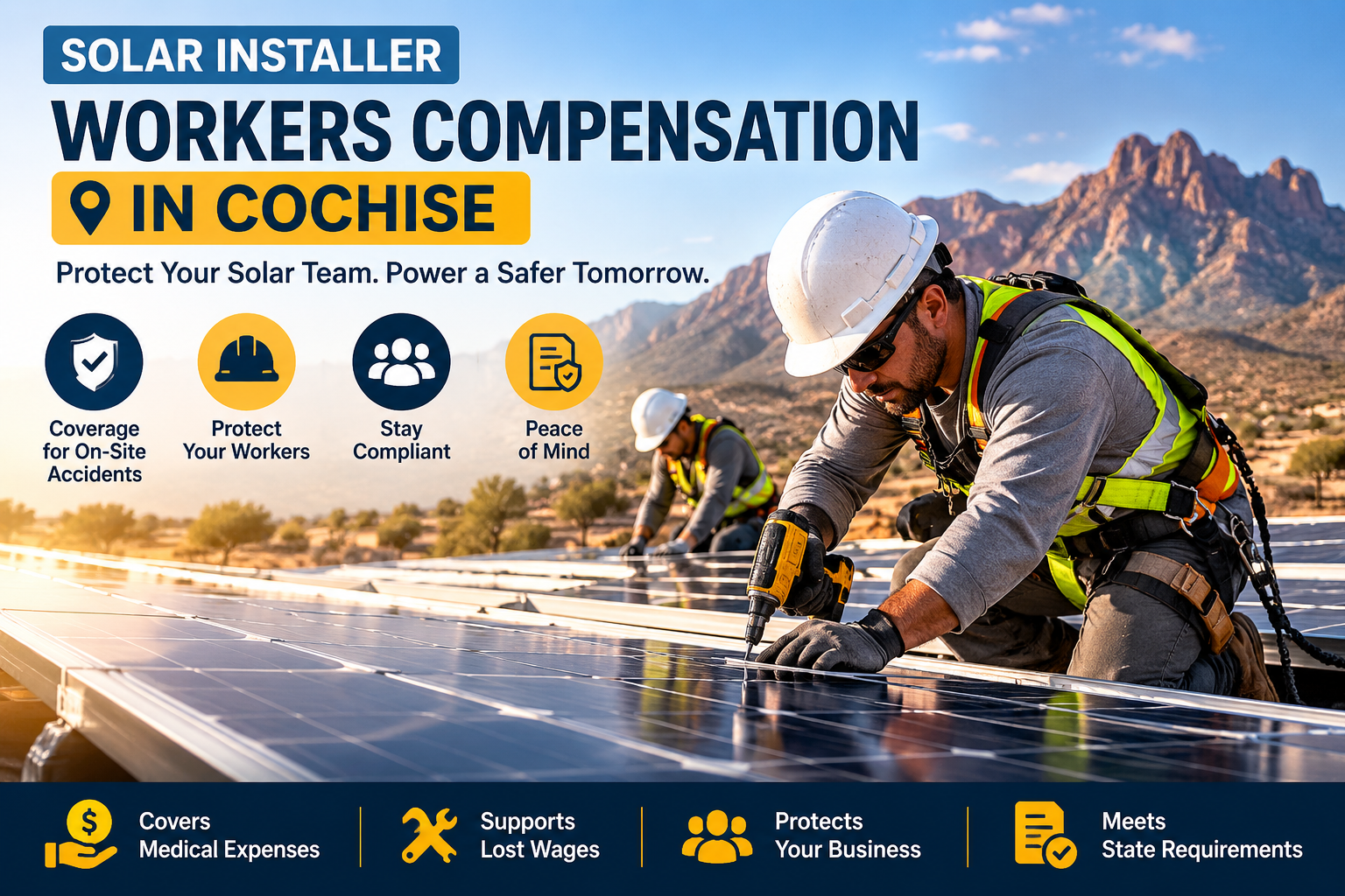 Solar Installer Workers Compensation In Cochise