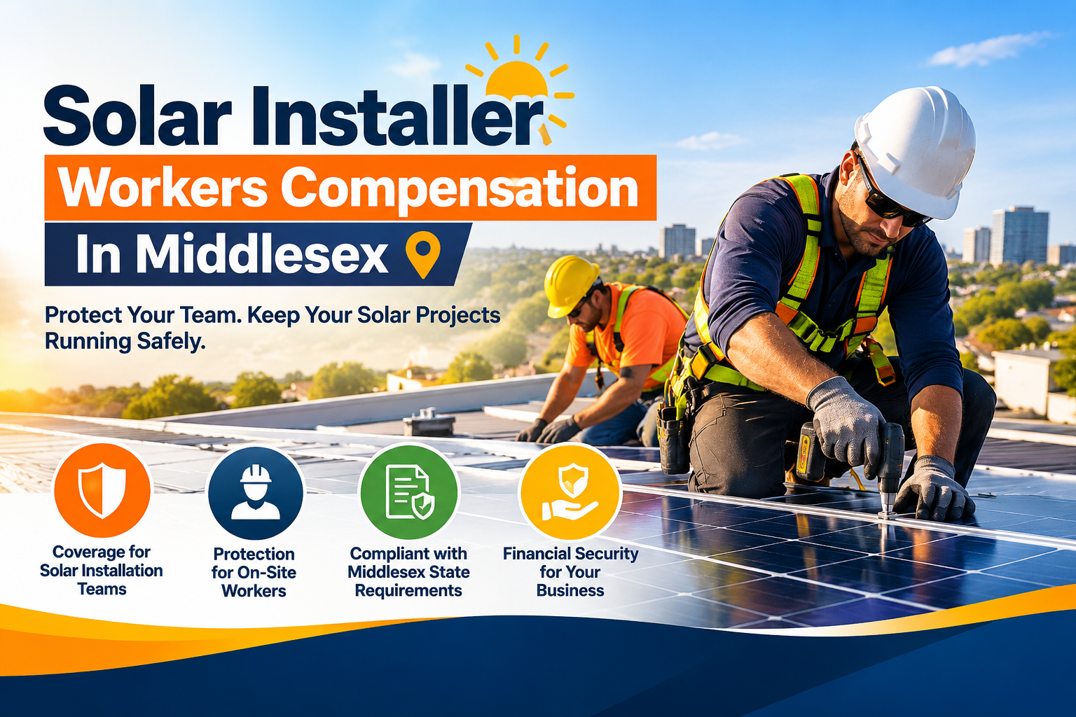 Solar Installer Workers Compensation In Middlesex