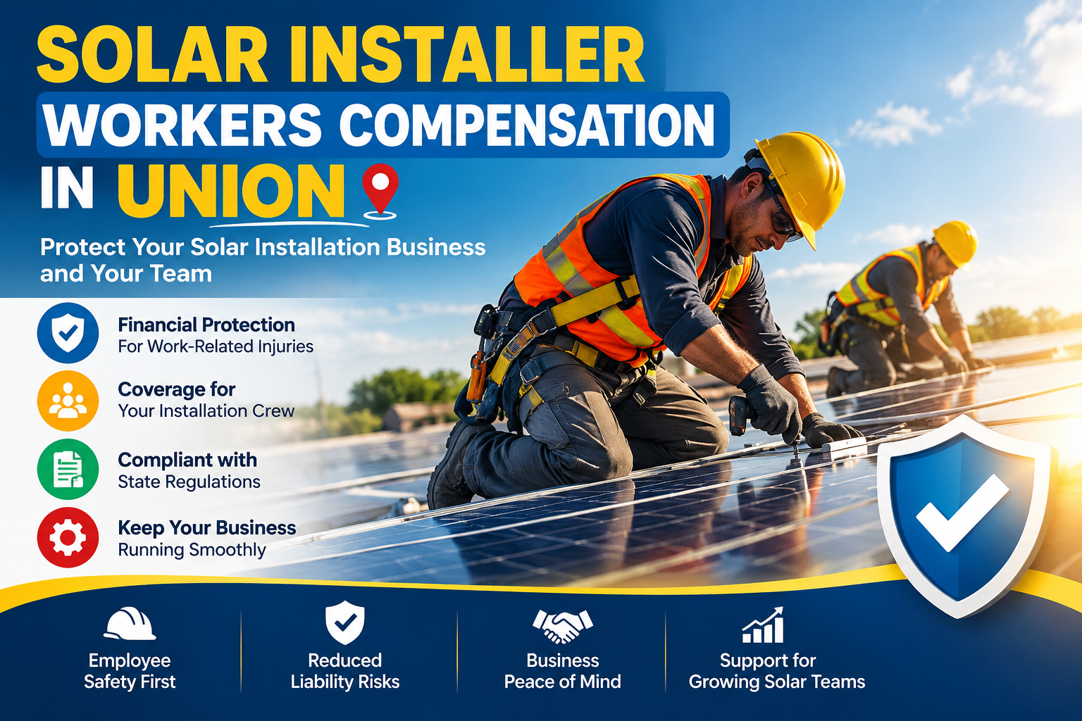 Solar Installer Workers Compensation In Union