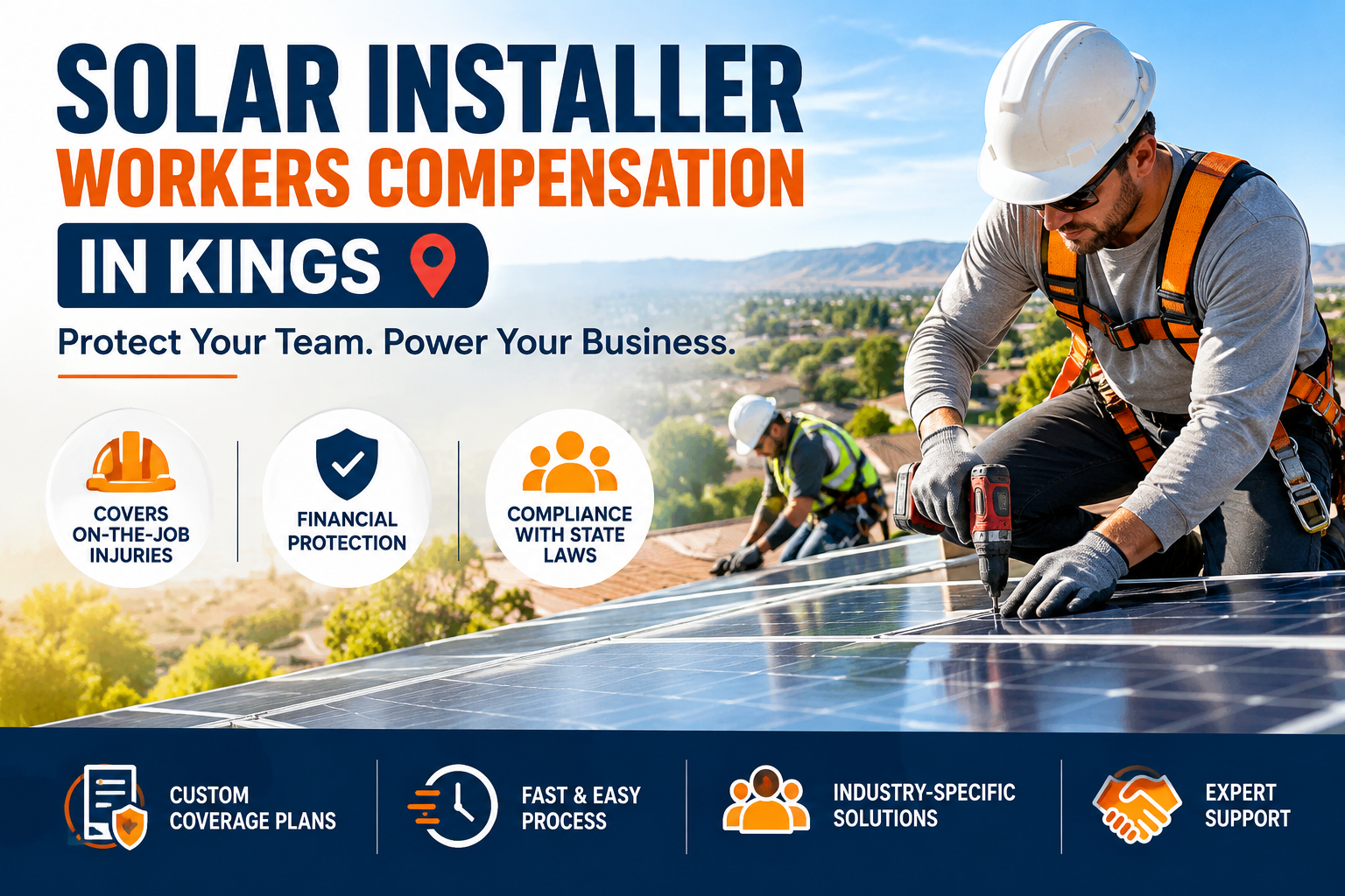 Solar Installer Workers Compensation In Kings