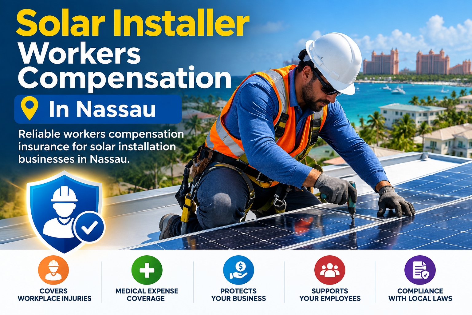 Solar Installer Workers Compensation In Nassau