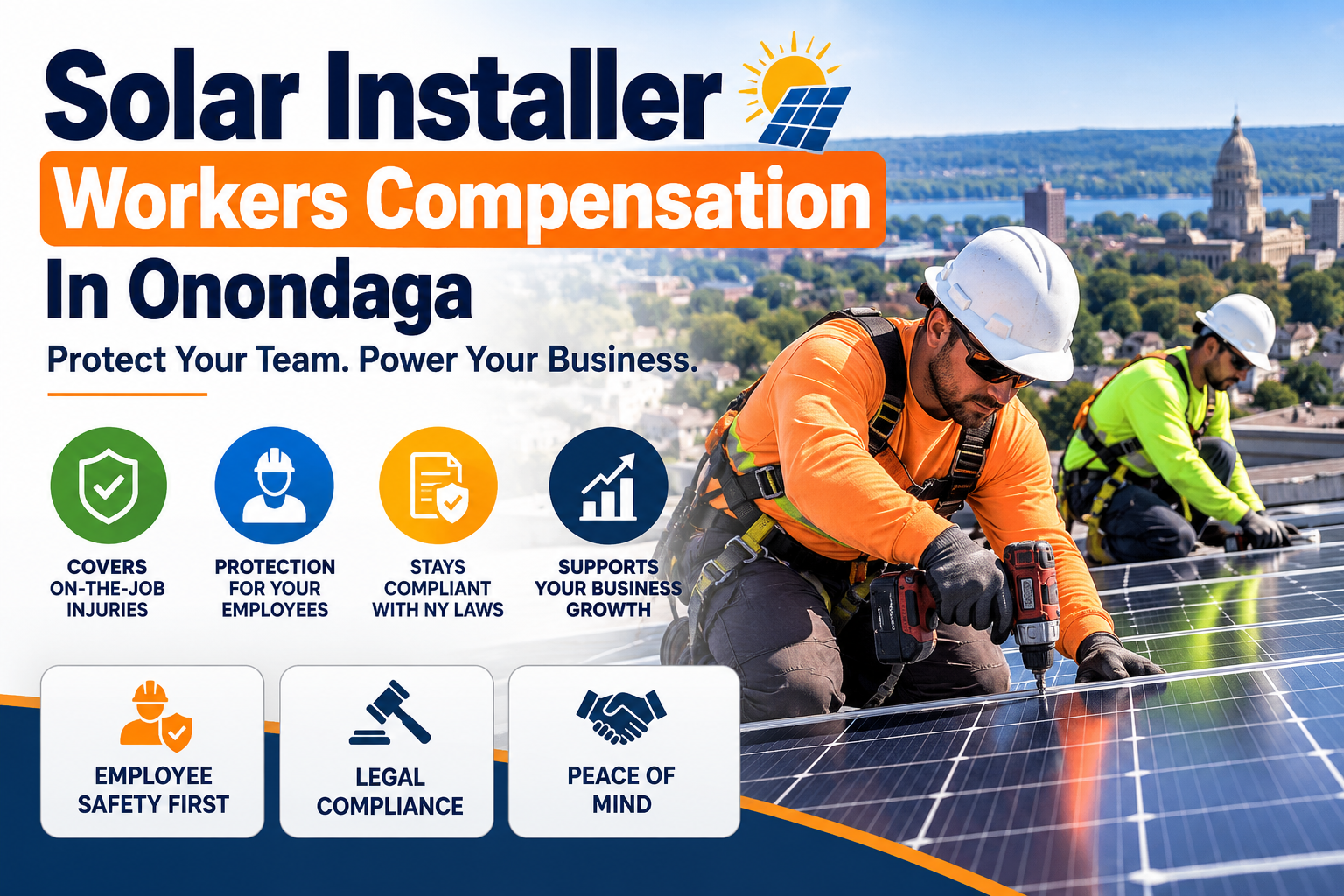 Solar Installer Workers Compensation In Onondaga